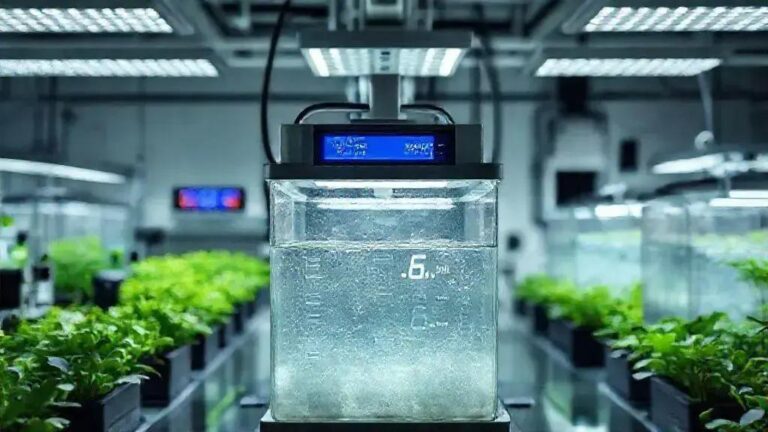 8 variáveis de controle para pH 5.8 em sistemas NFT com 10L de reservatório