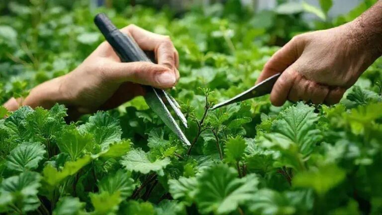 7 técnicas de poda para maximizar a produção de folhosas em NFT com 15 plantas
