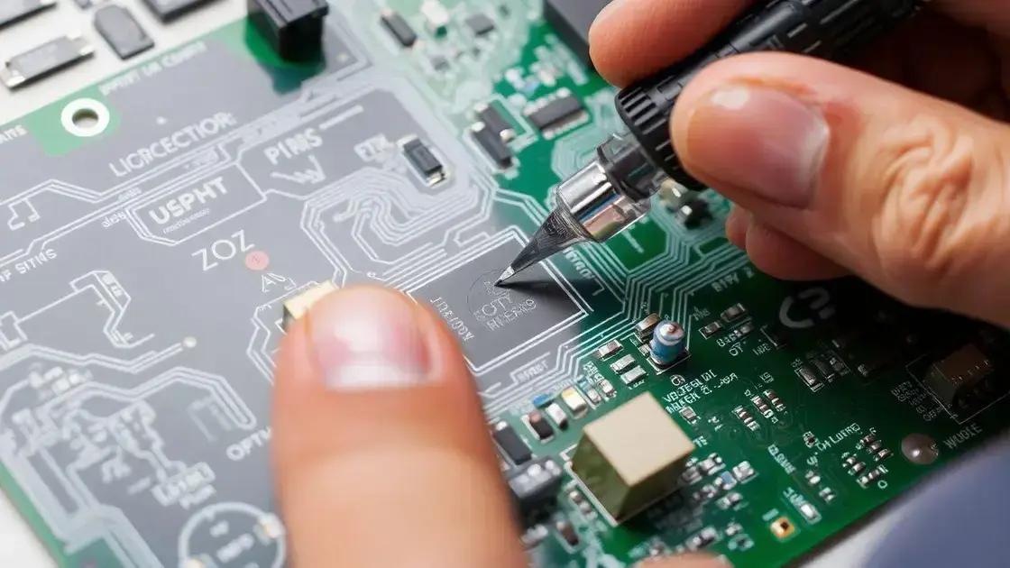  Abrindo o driver: A oxidação verde nas soldas do circuito interno